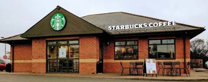 Starbucks in Tewkesbury, Gloucestershire