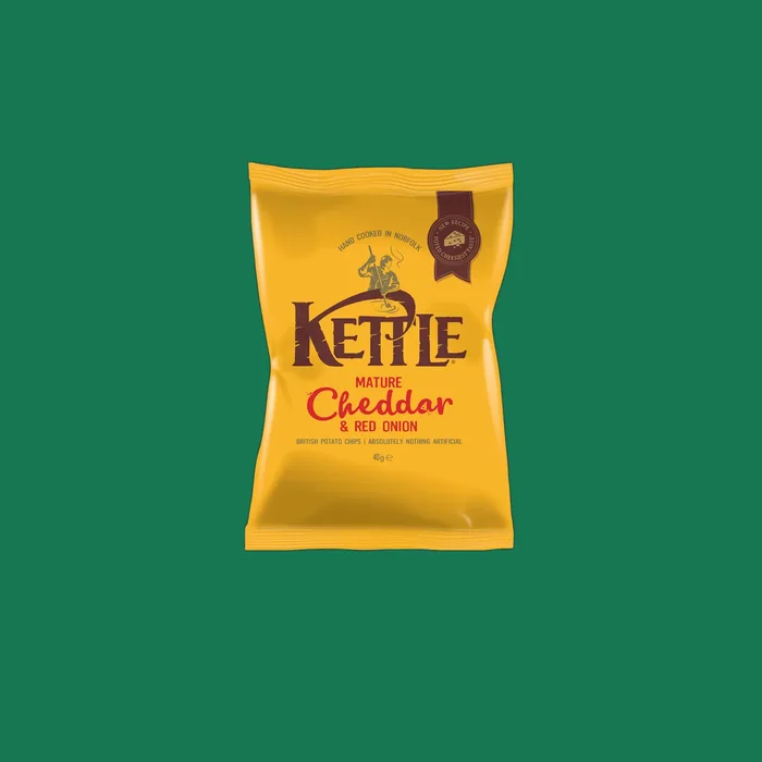 Starbucks Kettle Chips Mature Cheddar & Red Onion price