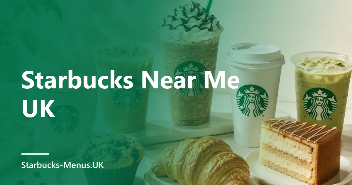 Starbucks Near Me UK