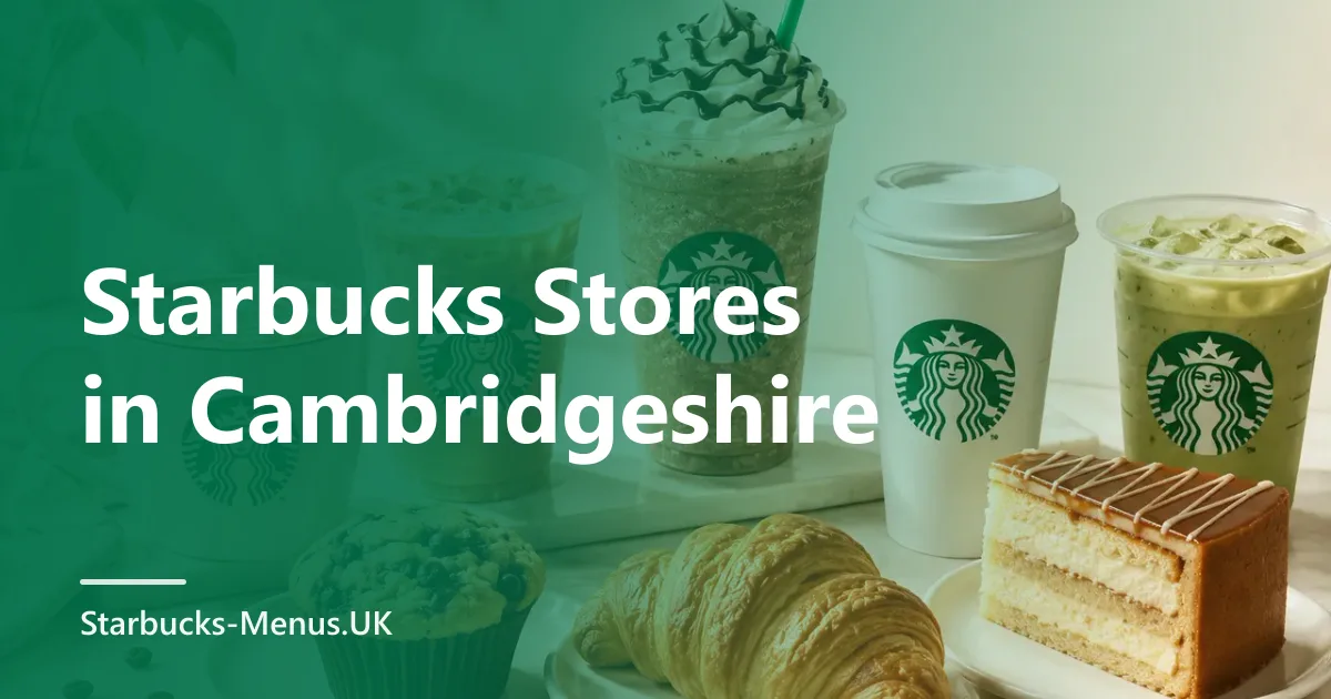 Starbucks Stores in Cambridgeshire