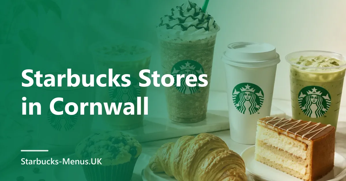 Starbucks Stores in Cornwall