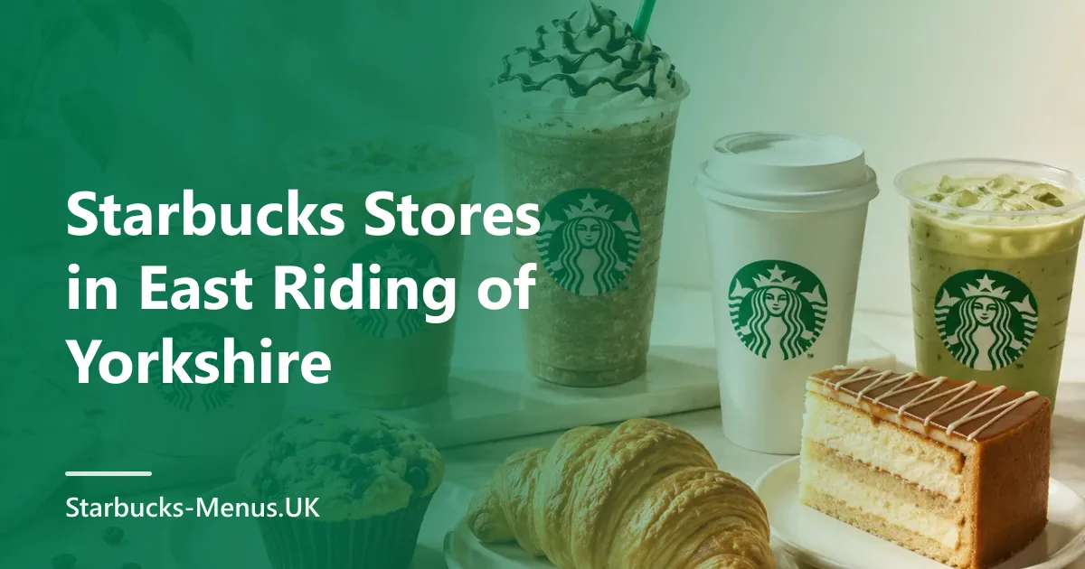 Starbucks Stores in East Riding of Yorkshire