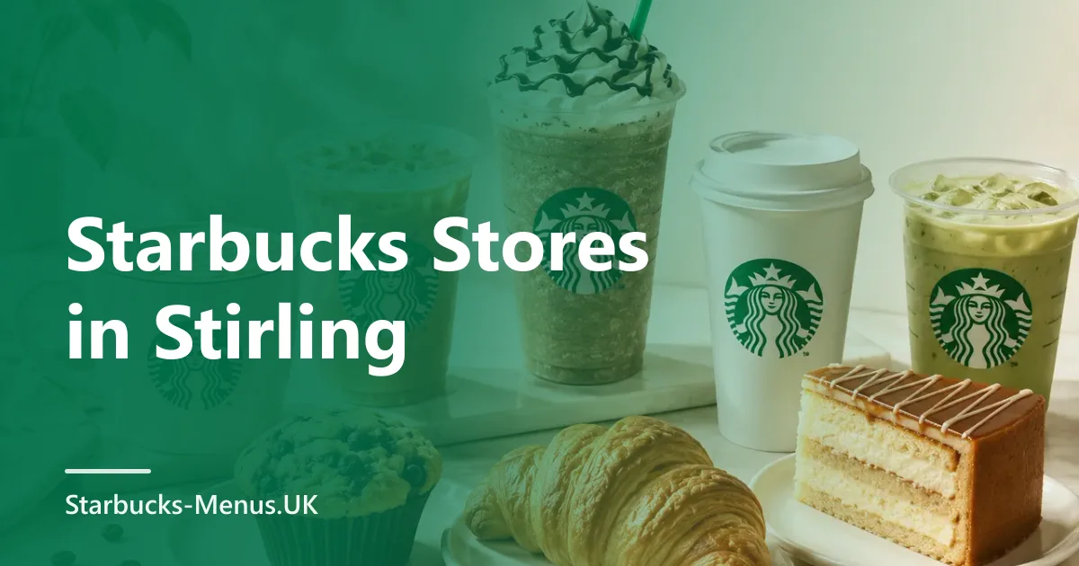 Starbucks Stores in Stirling